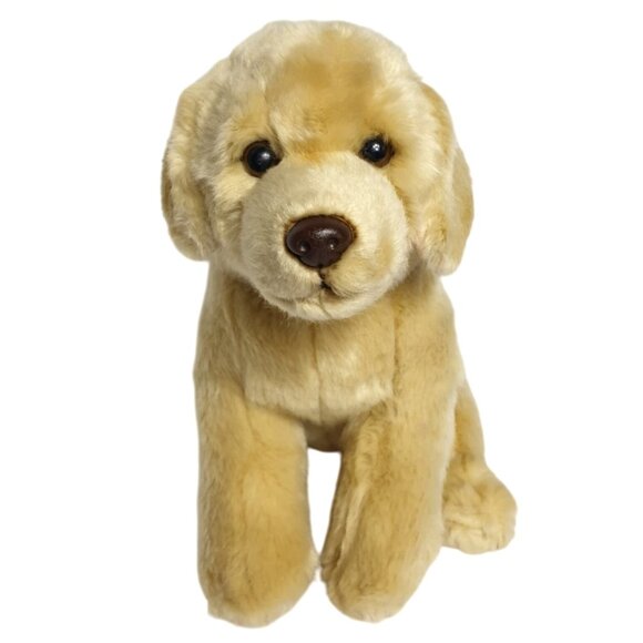 Toys R Us Golden Labrador 16" Yellow Retriever Plush Stuffed Dog Soft Toy 2015 - Picture 1 of 7